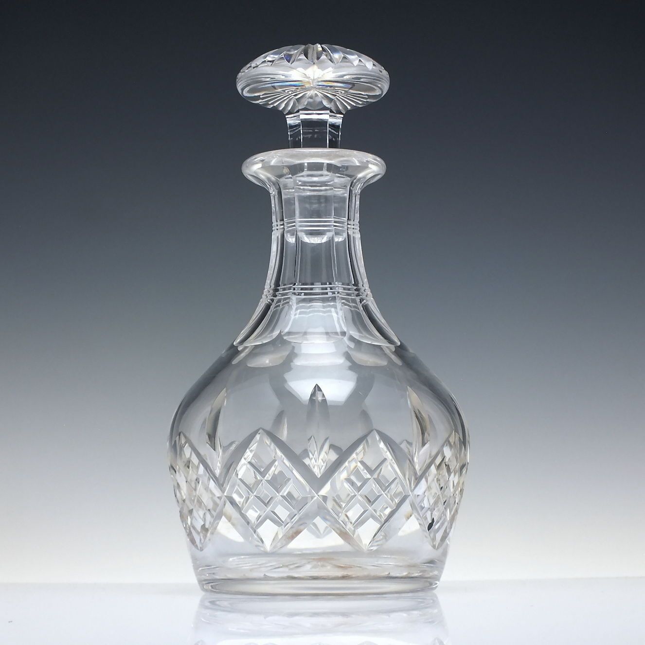 Stuart Crystal Glass Wine Or Spirit Decanter C1926 50 photo furniture