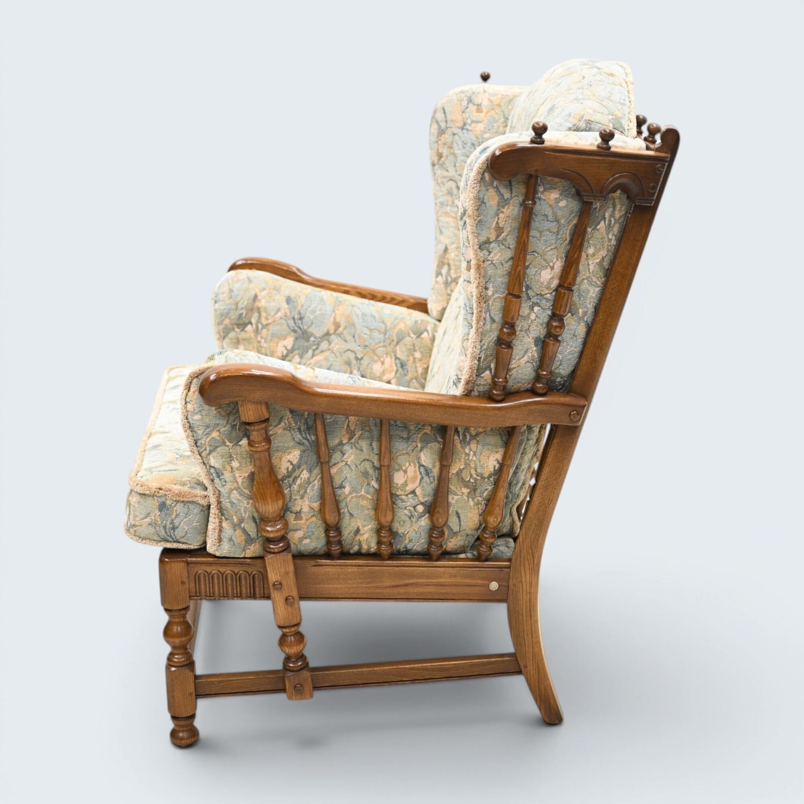 Ercol Cloister Wing Back Easy Fireside Chair Armchair Golden Dawn *Free Delivery photo for sale