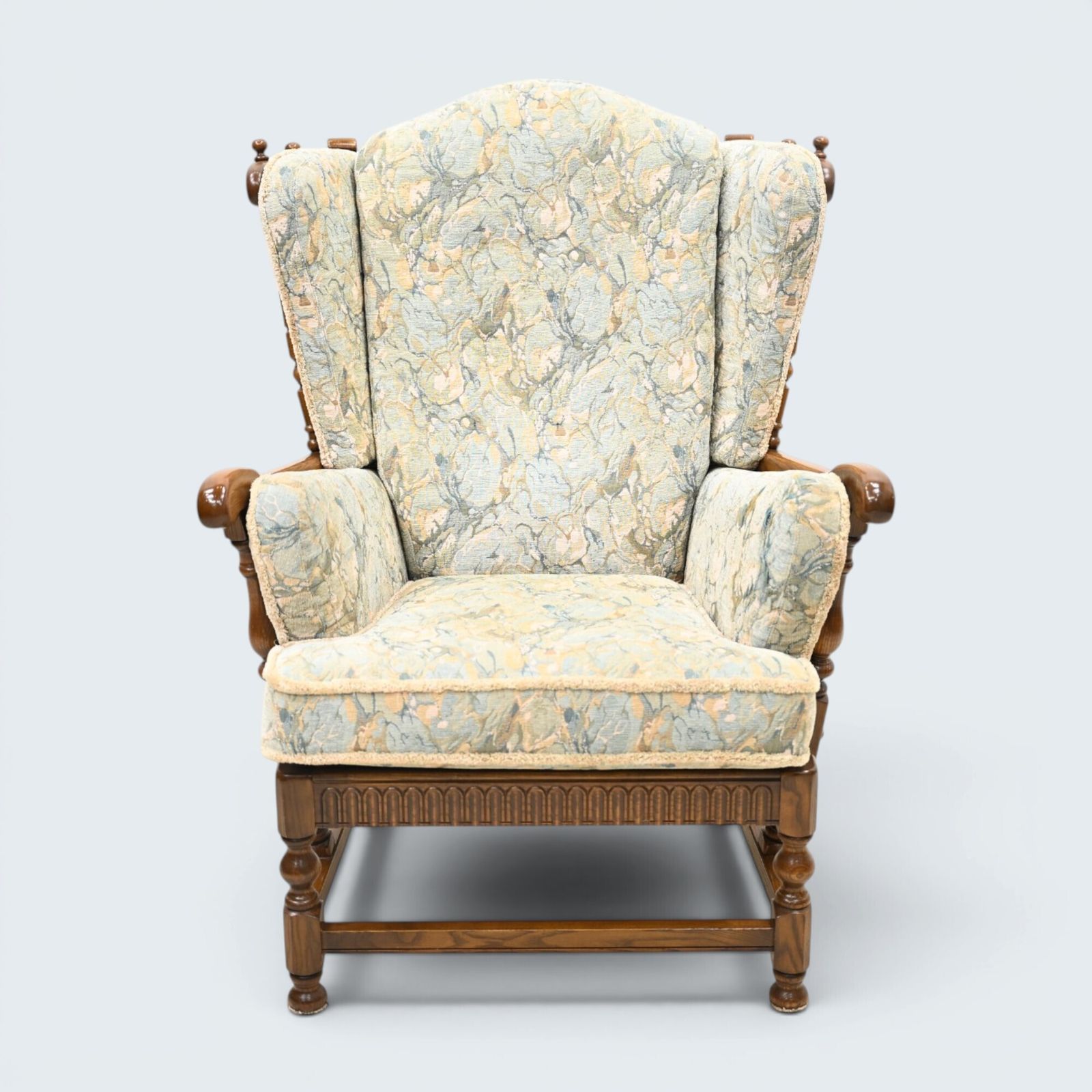 Ercol Cloister Wing Back Easy Fireside Chair Armchair Golden Dawn Free* Delivery photo furniture