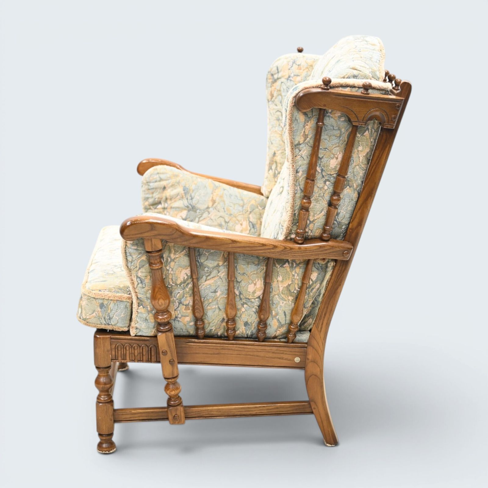 Ercol Cloister Wing Back Easy Fireside Chair Armchair Golden Dawn Free* Delivery photo Furniture