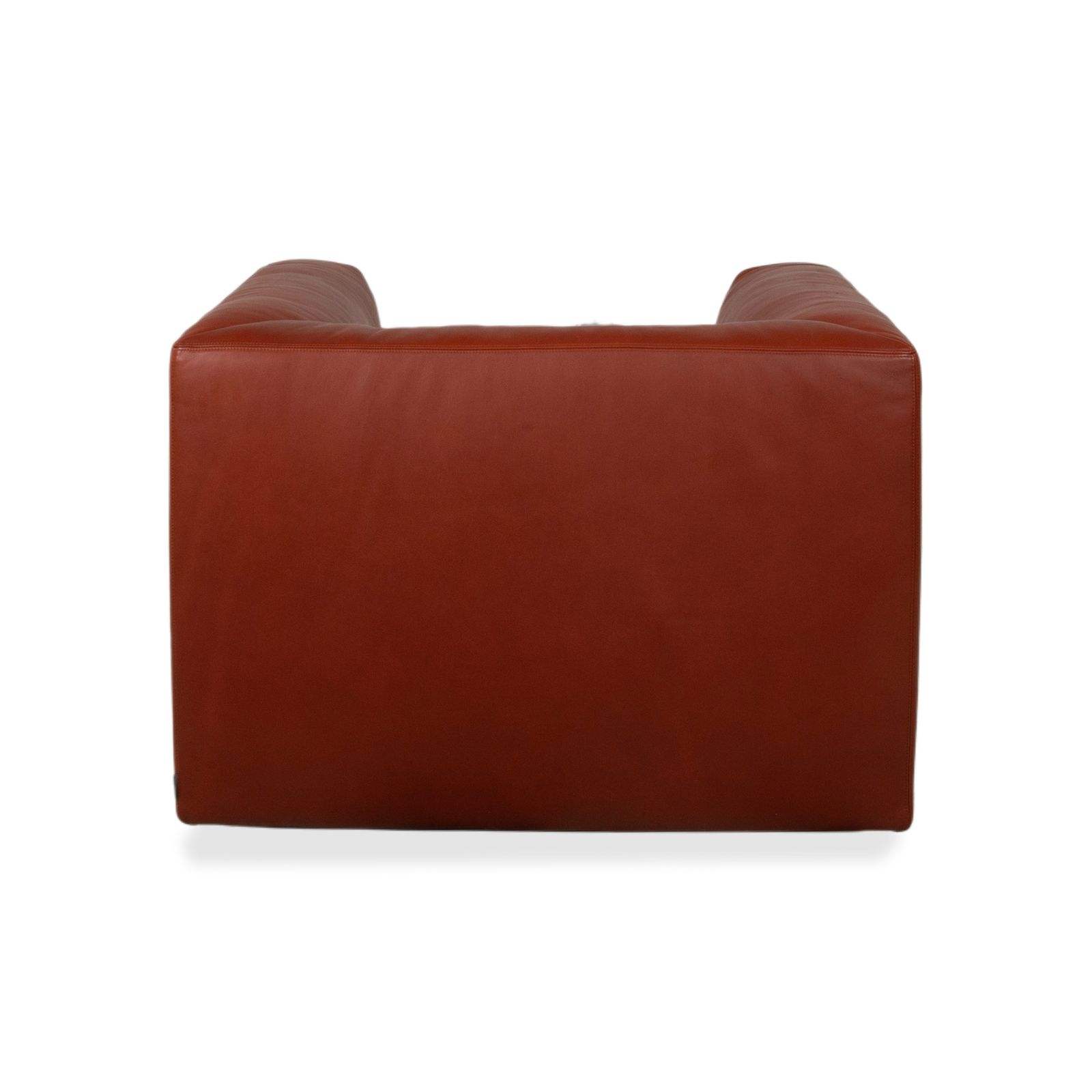 photo for sale Fauteuil Walter Knoll Living Landscape 755 en cuir rouge