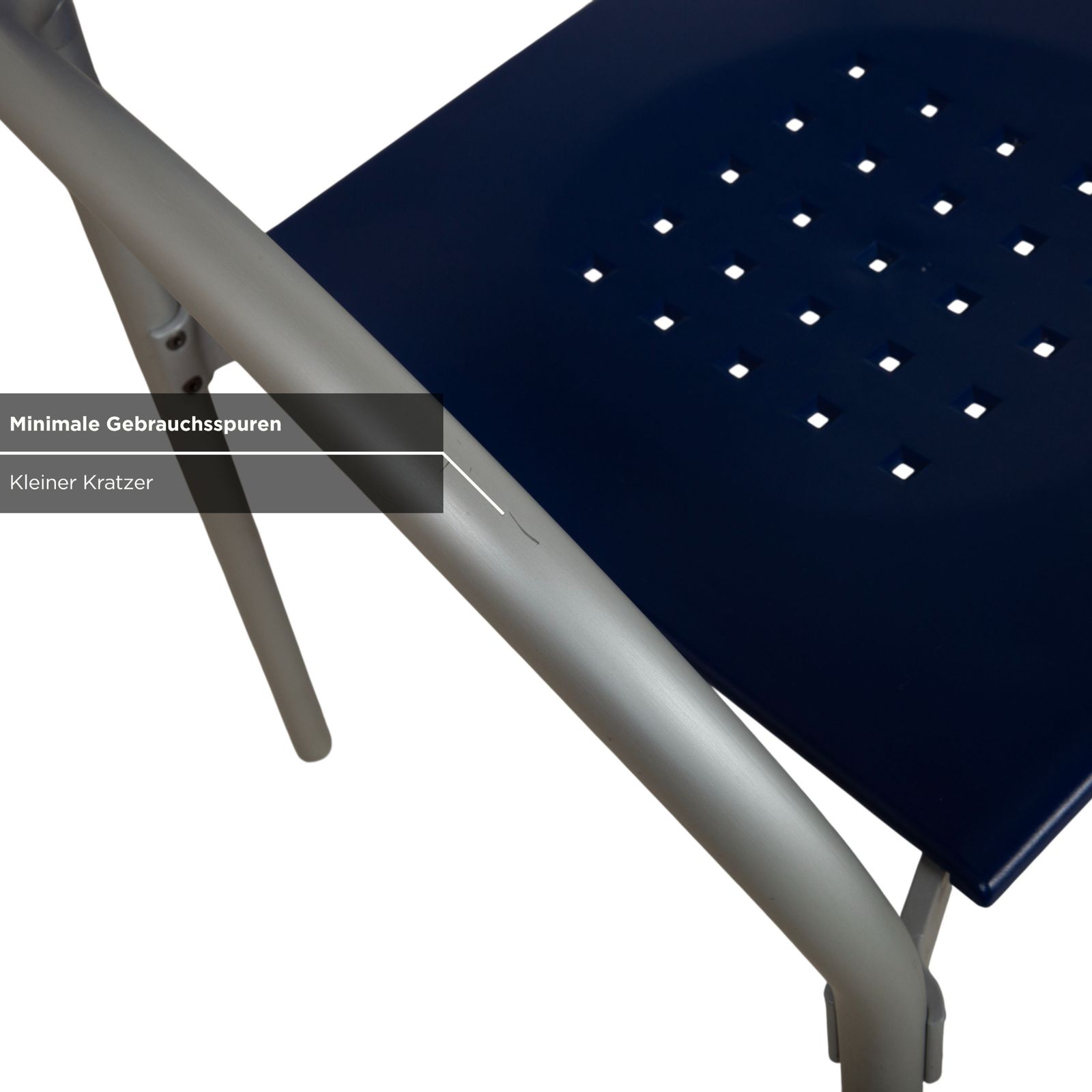 photo for sale Set van 4 Segis Breeze Plastic Stoelen, Blauw, door Carlo Bartoli