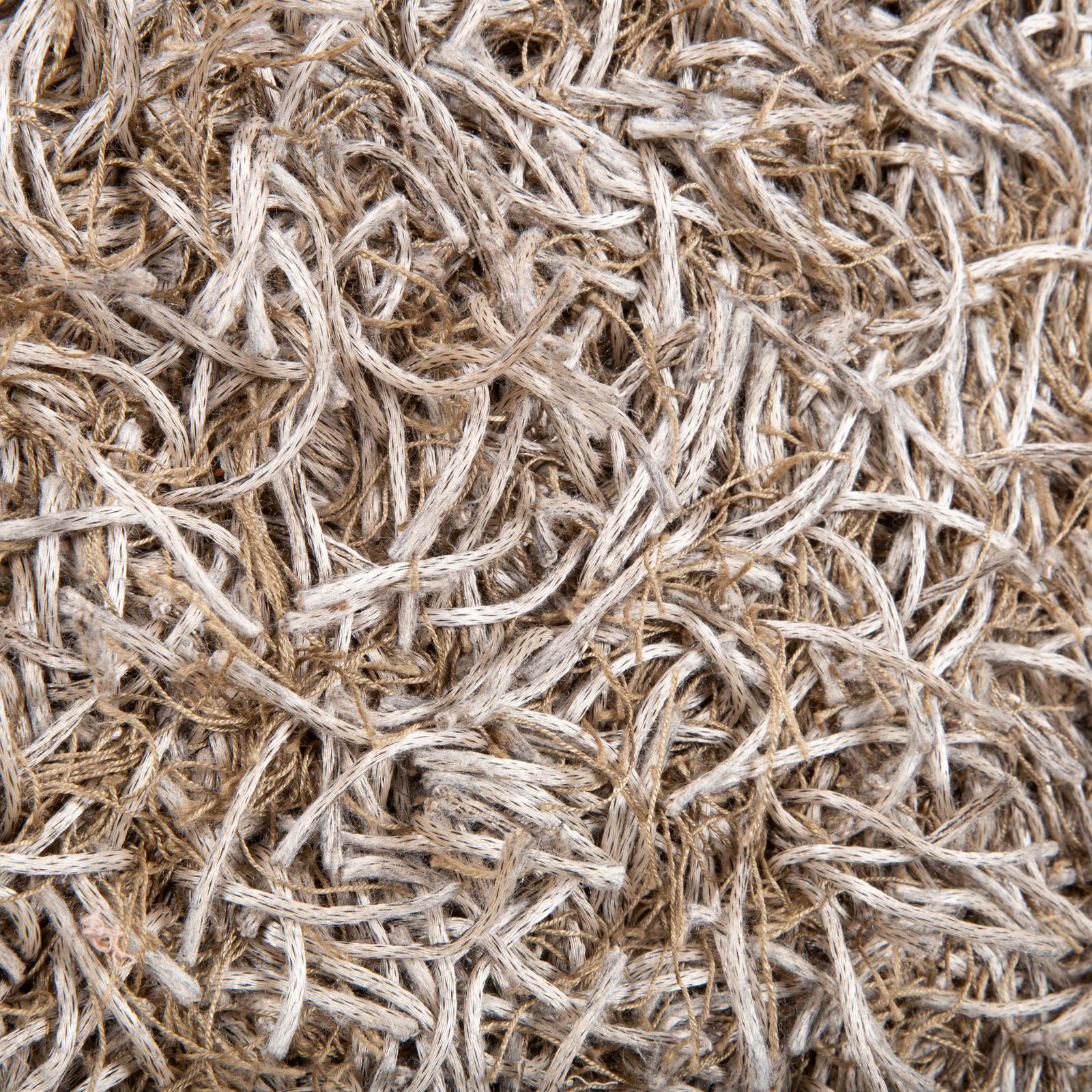 Tapis Kymo SG Granite Premium en polyester blanc, crème et beige, 254 x 254 cm photo 2123.0