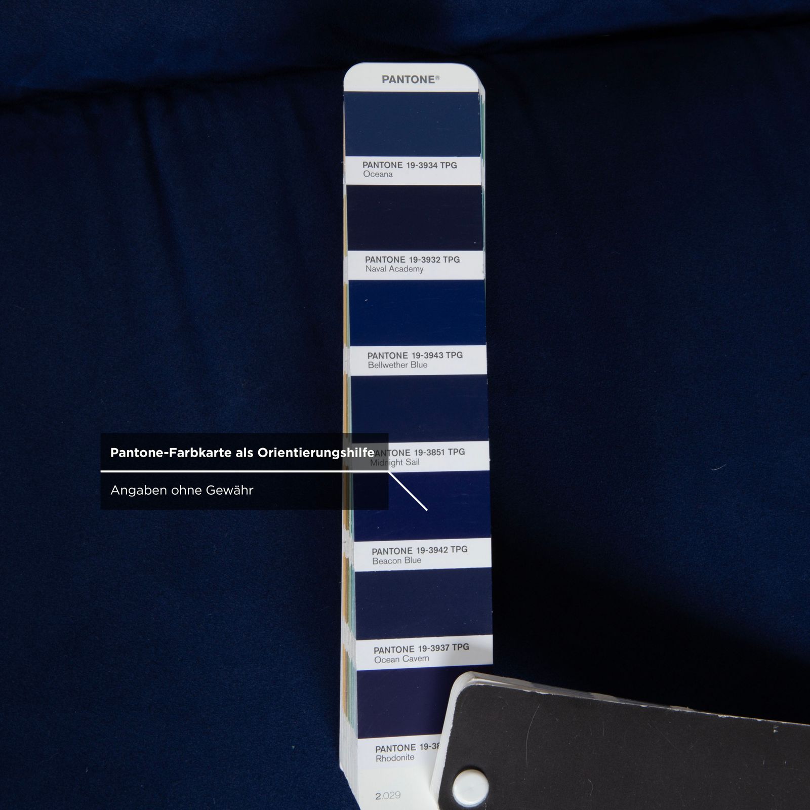 Bretz Kautsch Stof Vierpersoons Saffier Blauw Bank photo buy