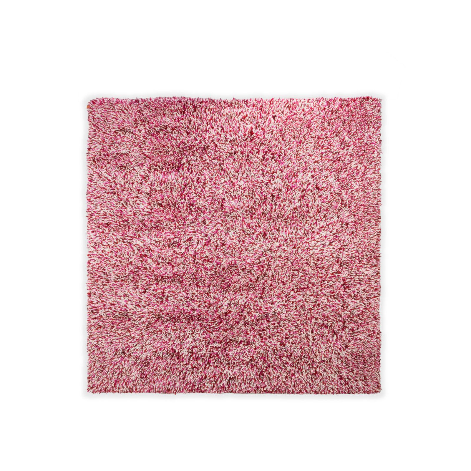 Kasthall Wollen Vloerkleed Rood Roze Wit, Ontwerp Gunilla Lagerhem Ullberg, 200 X 200 Cm