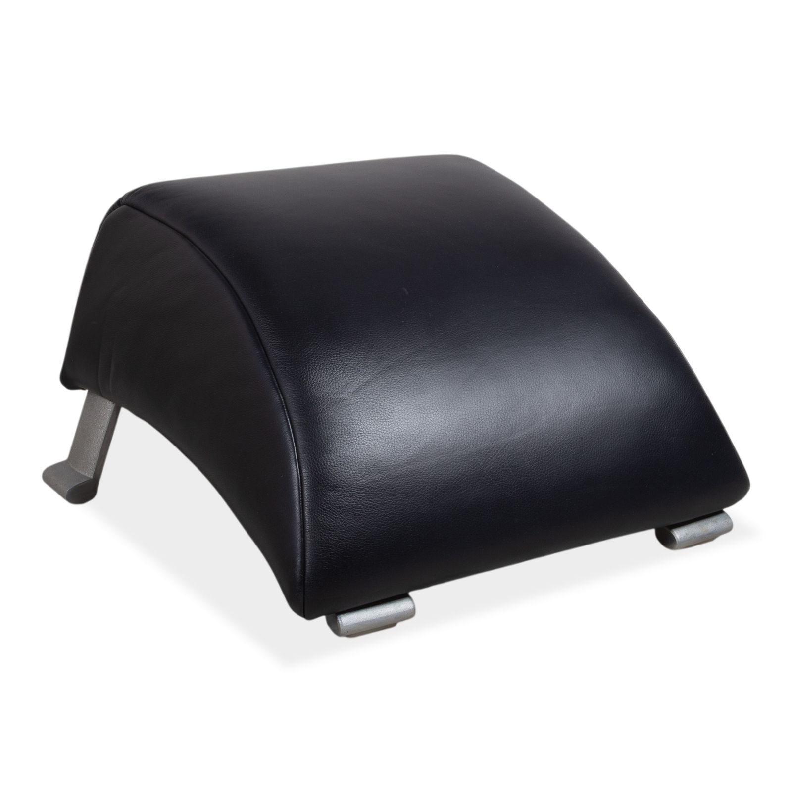Ensemble fauteuil Rolf Benz 322 en cuir bleu photo 1899.0