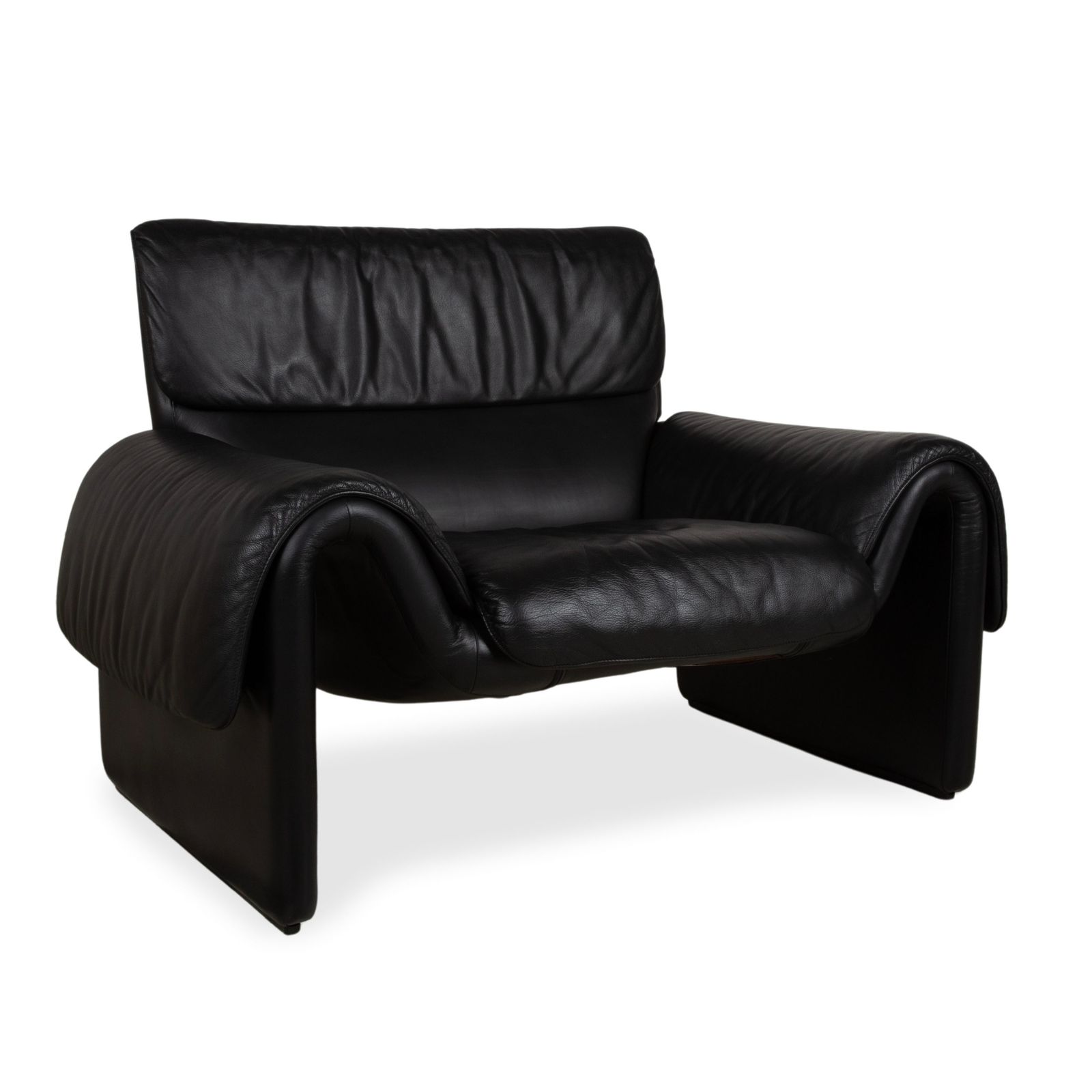 De Sede Ds 2011 Leren Fauteuil Zwart