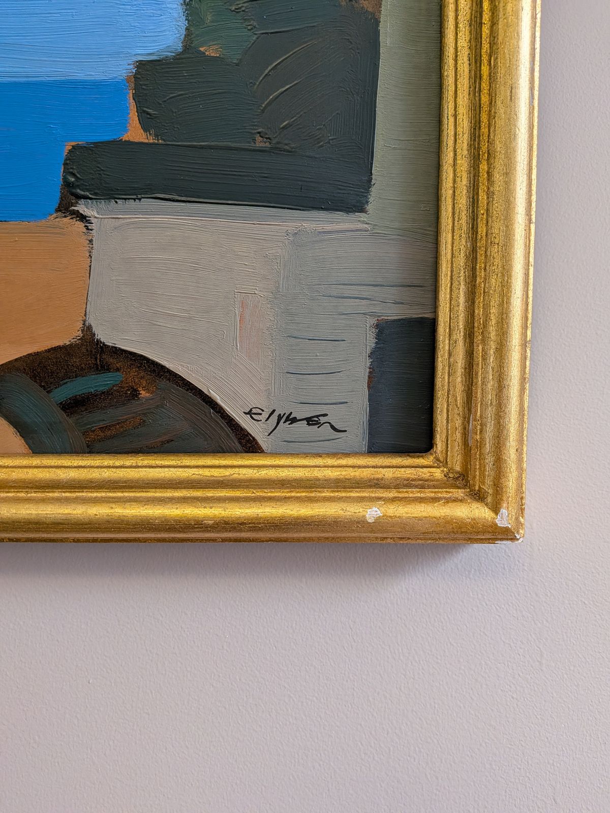 Seaside Conversation  Oil Painting photo 677.0