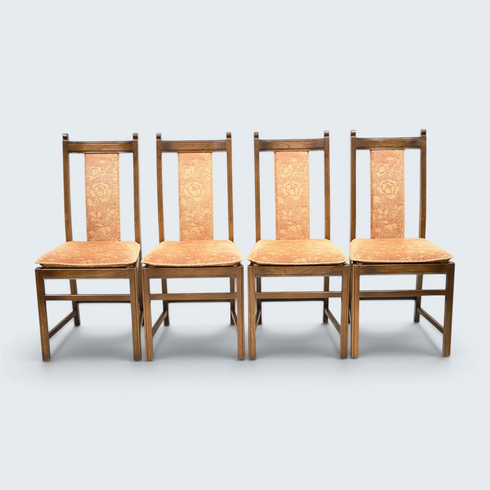 6 Ercol Dining Chairs Including 2 Carvers Golden Dawn Baluster Free U* Delivery photo for sale