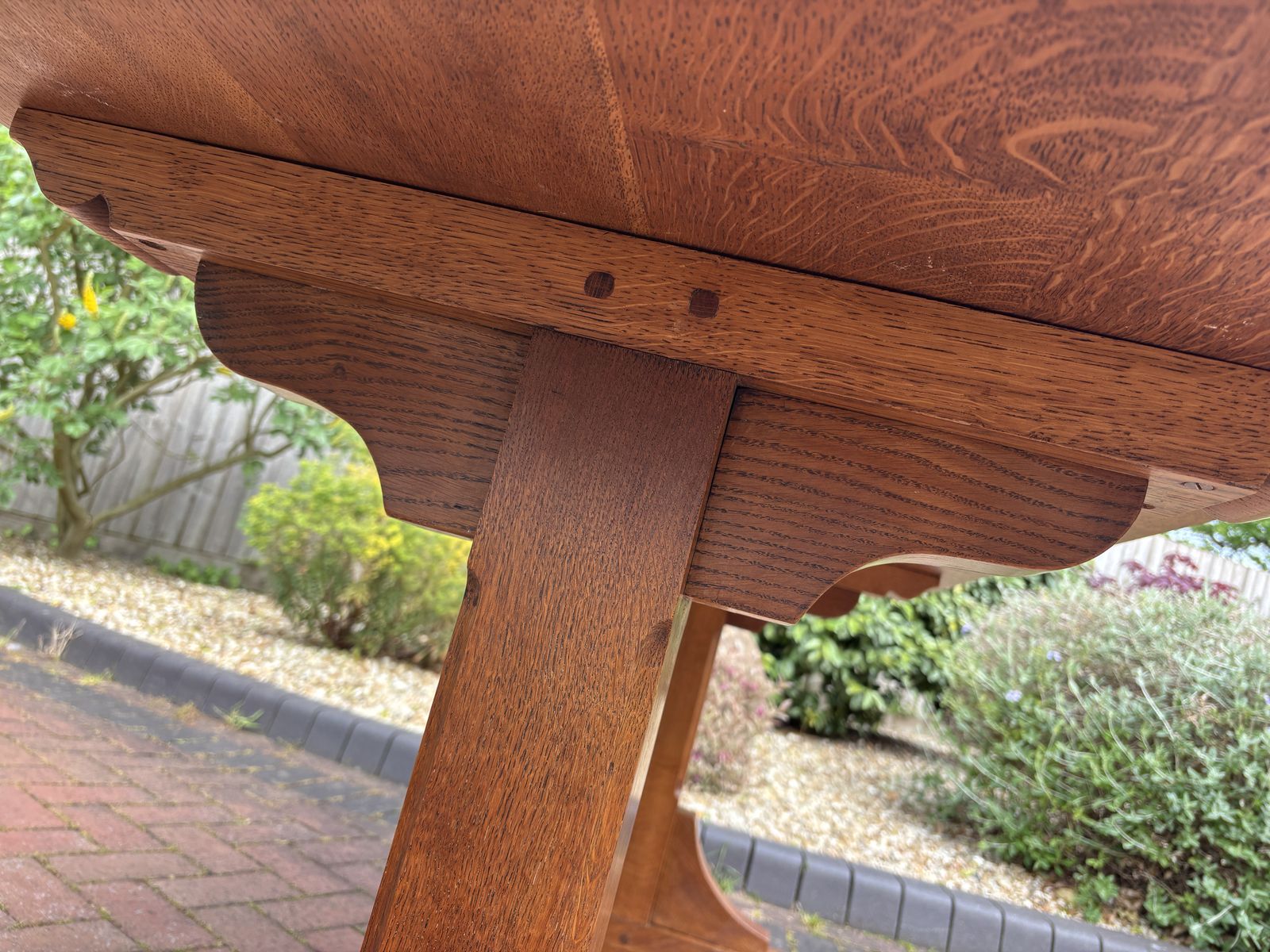 photo furniture Early 20th Century Heals Refectory Dining Table