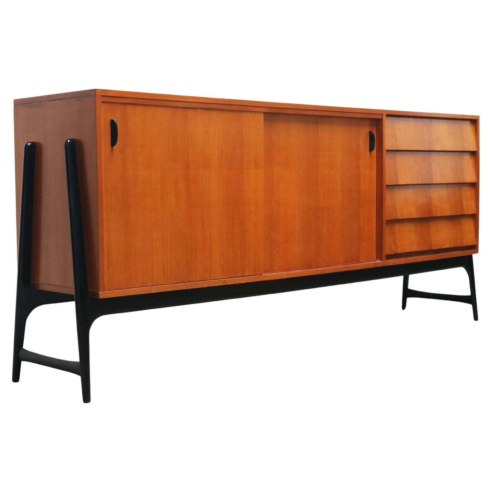 Zeldzaam Mid Century Design – Alfred Hendrickx, Model 3030, Dressoir, België, 1959