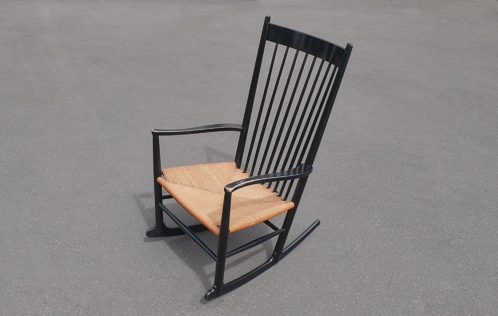 Hans Wegner J16 Rocking Chair For Fdb Mobler 1964