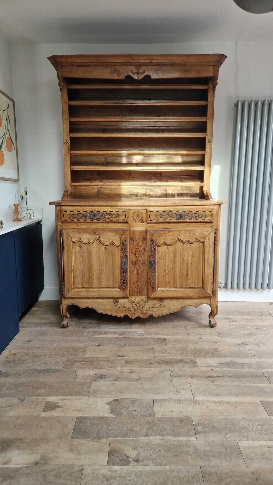 Antique Cherrywood French Dresser 18th Century photo for sale