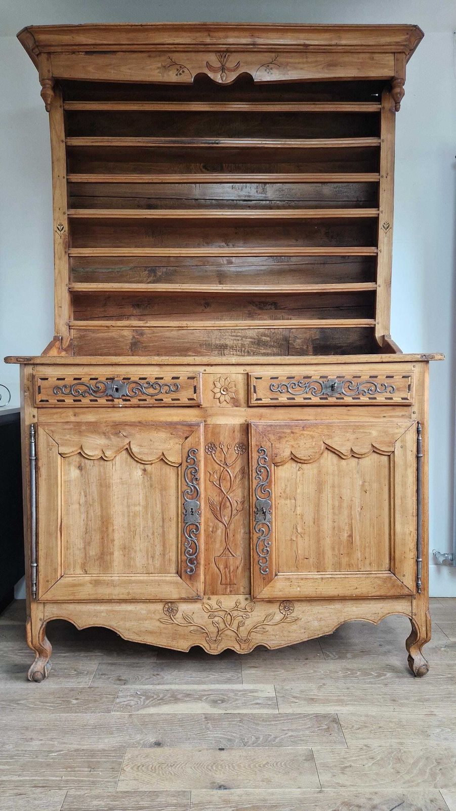 Antique Cherrywood French Dresser 18th Century photo 2150.0