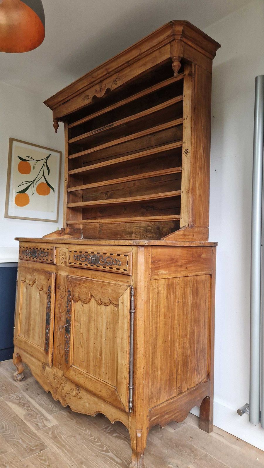 Antique Cherrywood French Dresser 18th Century photo vinterior