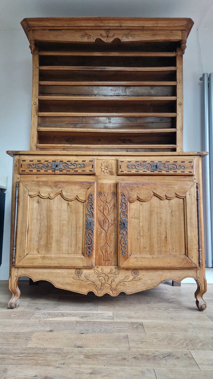 photo furniture Antique Cherrywood French Dresser 18th Century