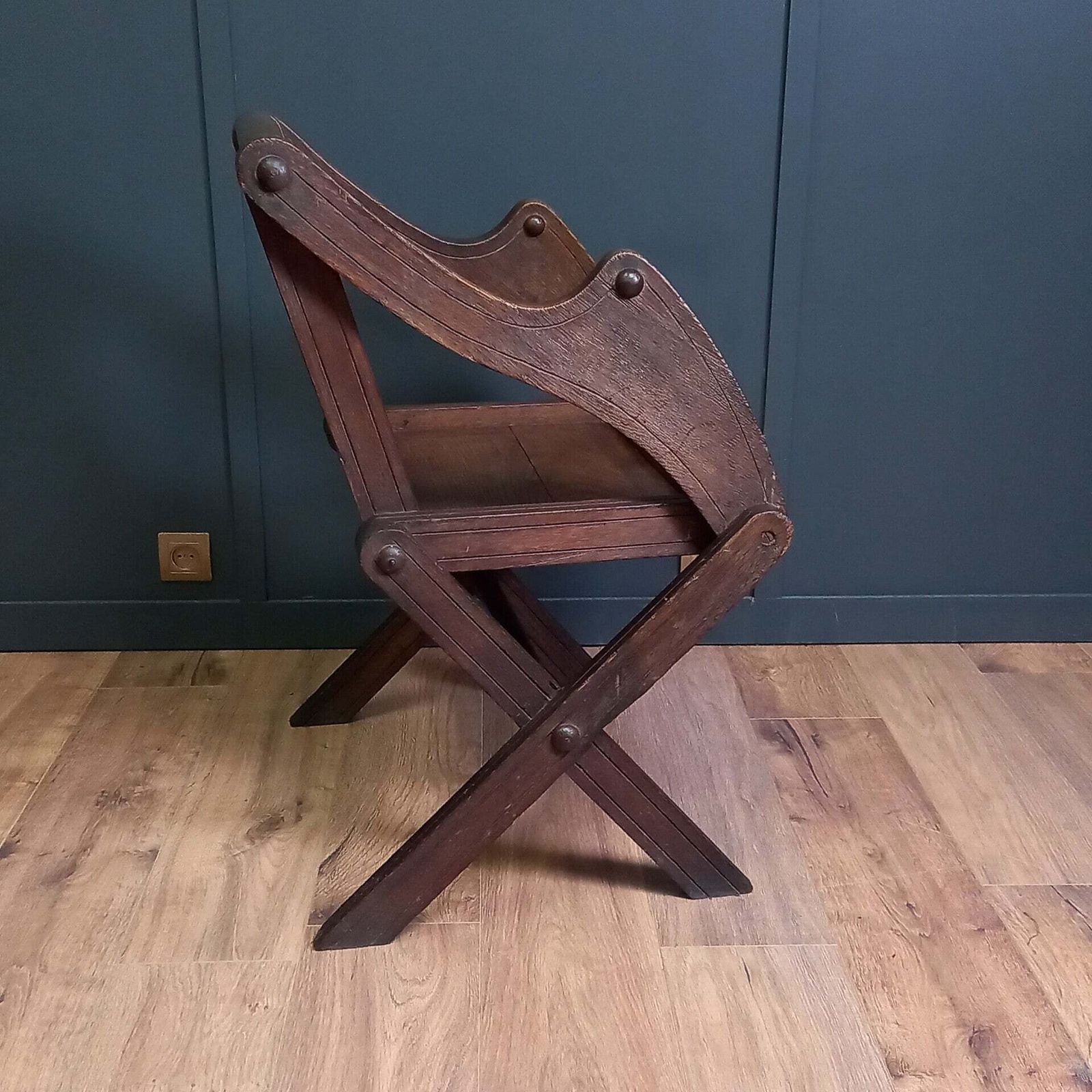 Antique Glastonbury Priest's Chair photo buy