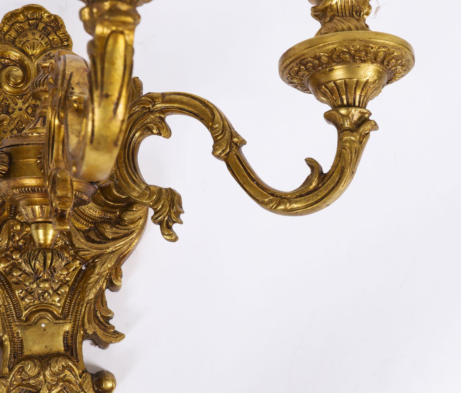 Lighting Antique Set Of 8  French Gilt Bronze Ormolu Wall Lights Appliques Circa 1900 photo