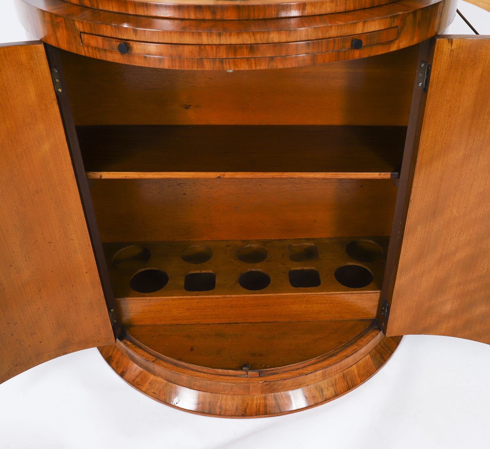 photo buy Art Deco Burr Walnut Cocktail Cabinet By Hille C1920
