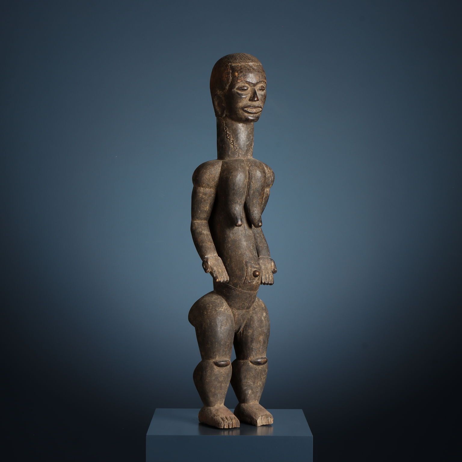 Statuette d'ancêtre « Kolé » en bois