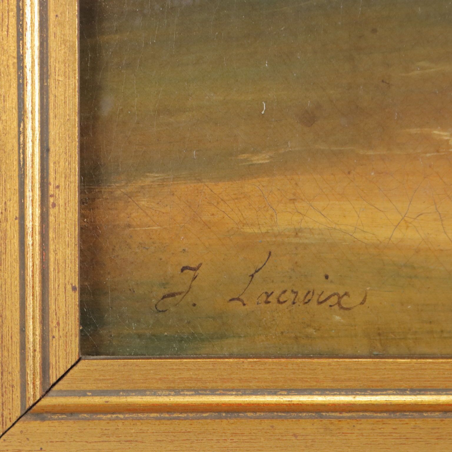 photo for sale The Sale Of Fresh Fish Antique Painting Oil On Canvas XIX Century