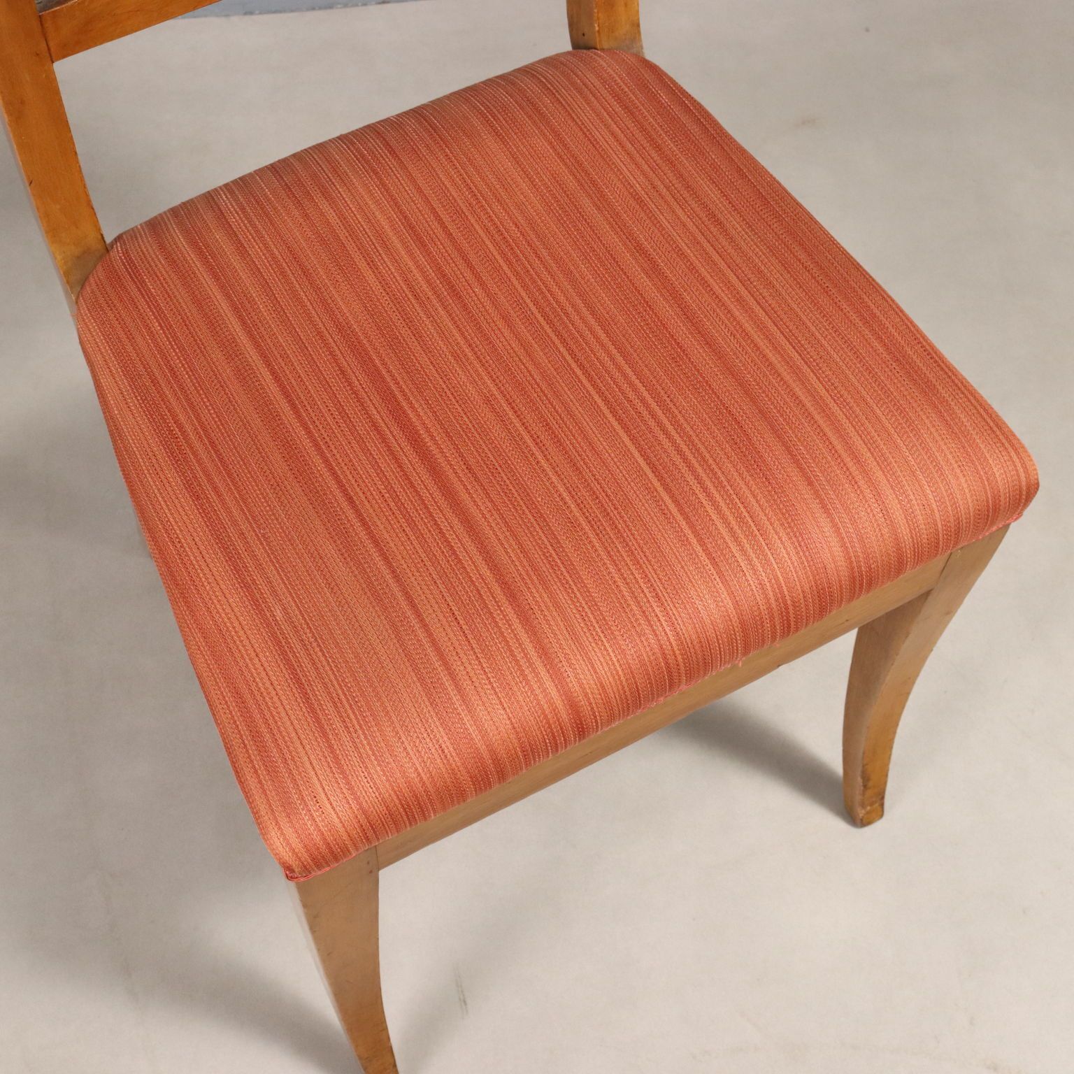 photo for sale Antique Chairs Empire Walnut Padding Italy XIX Century