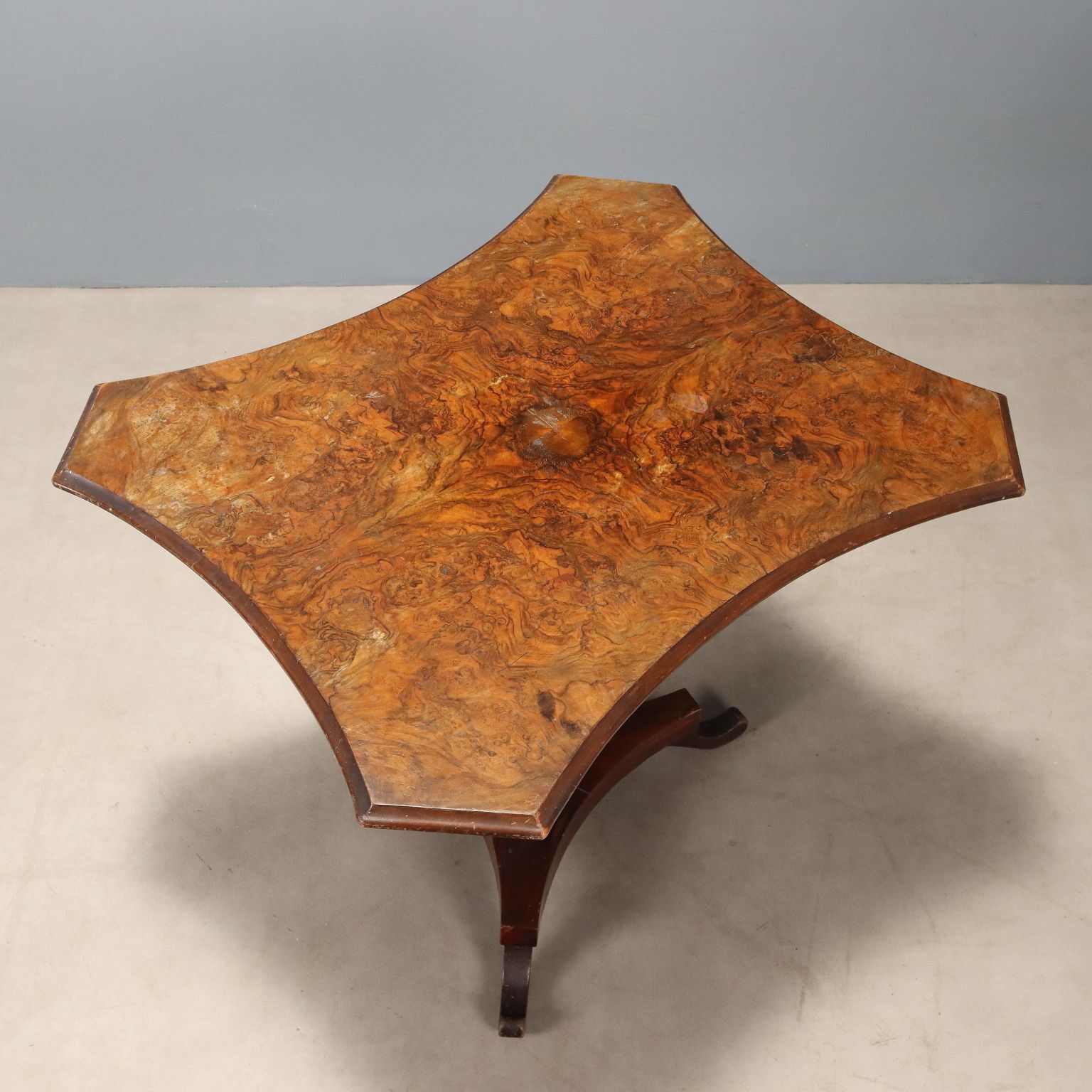 Small Antique Table Mahogany United Kingdom XIX Century photo vintage