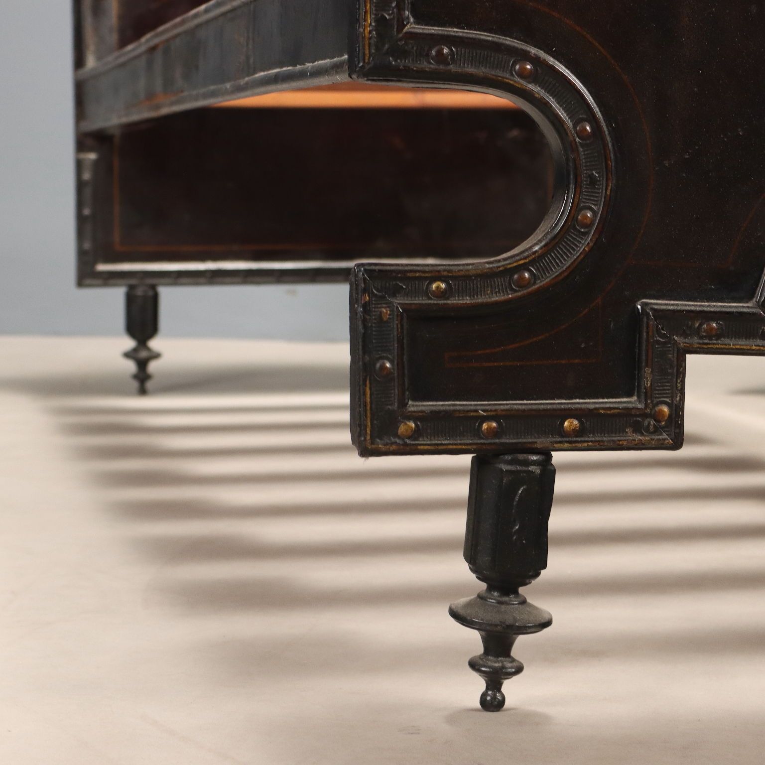 photo for sale Antique Single Beds Bronze Metal Italy XIX Century