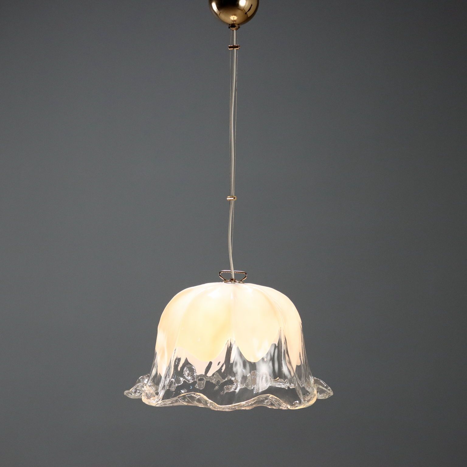 Vintage plafondlamp La Murrina Murano-glas Italiaans design jaren 1980