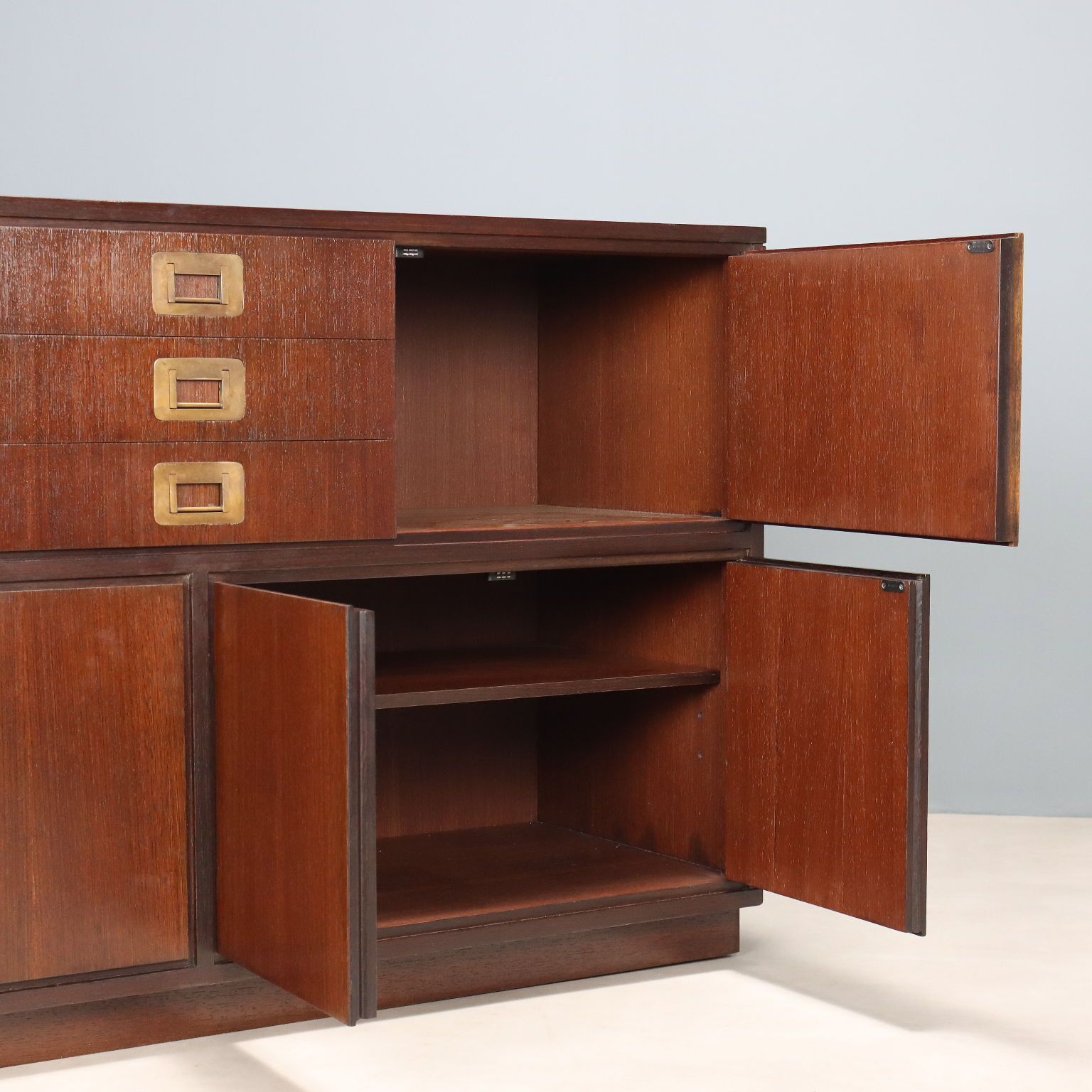 Vintage Cupboard Brugnoli Design Ico Parisi Italy 1960s photo Furniture