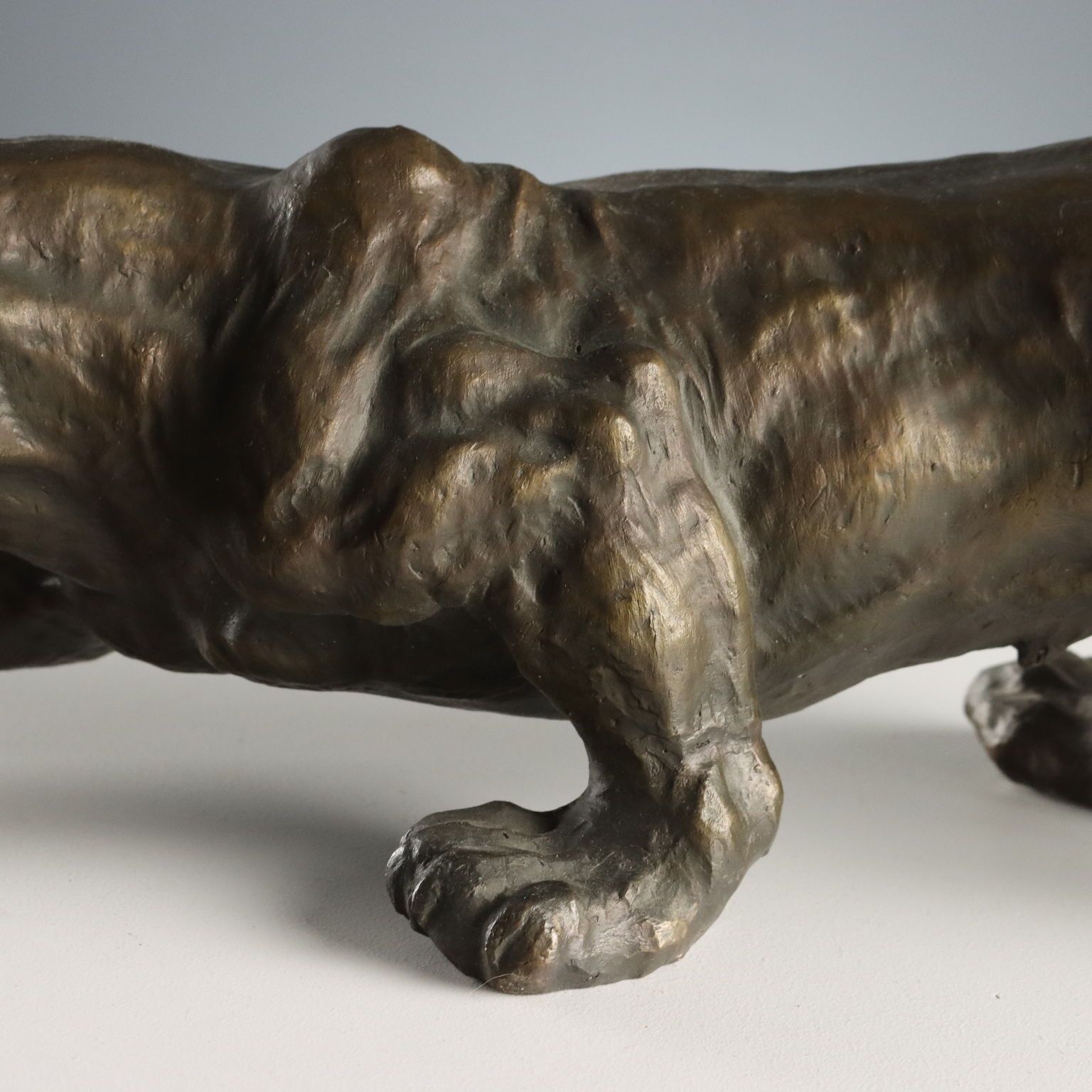 Modern Sculpture Bronze Panther Italy XX Century photo 600.0