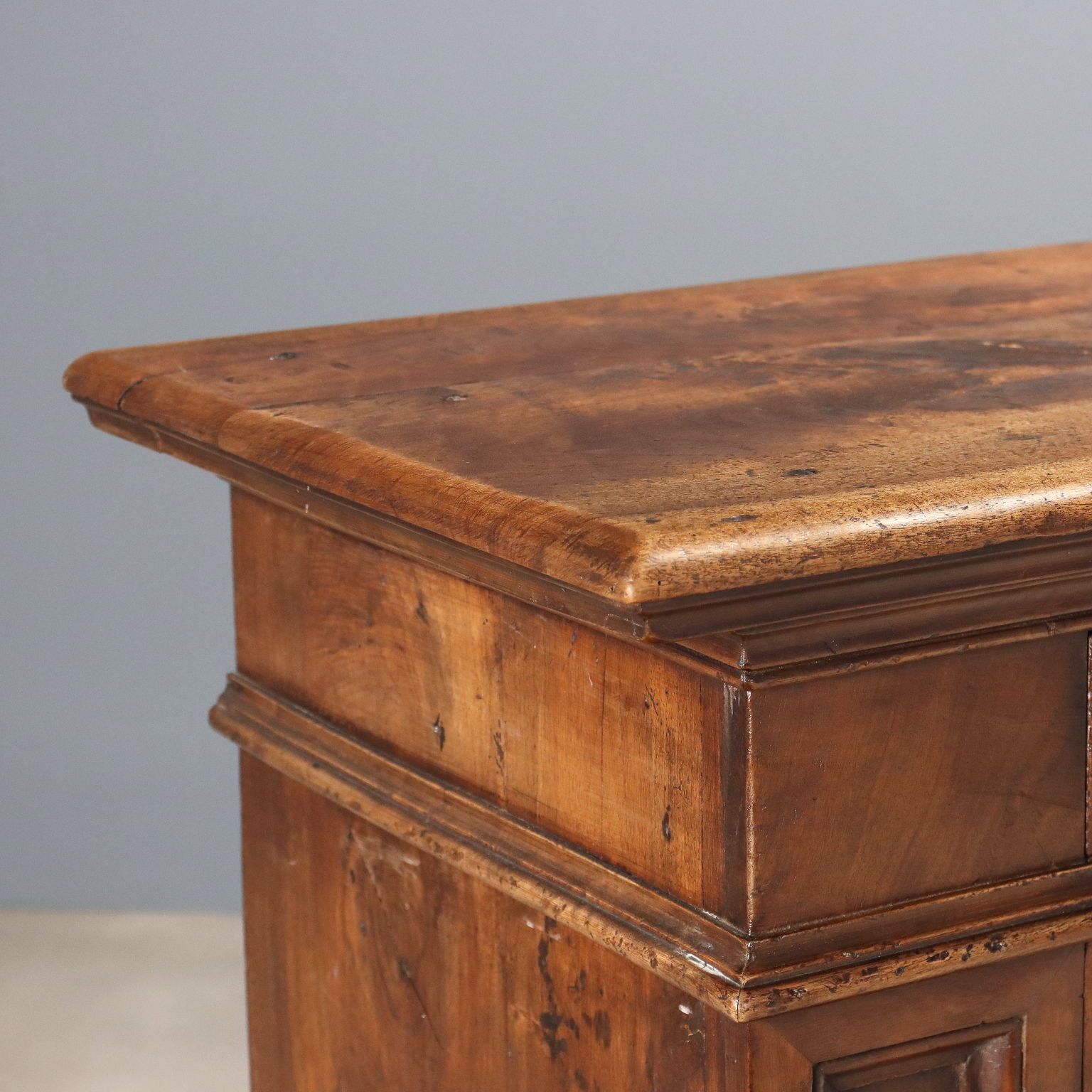 Baroque Cupboard Walnut Drawers XIX Century photo vinterior