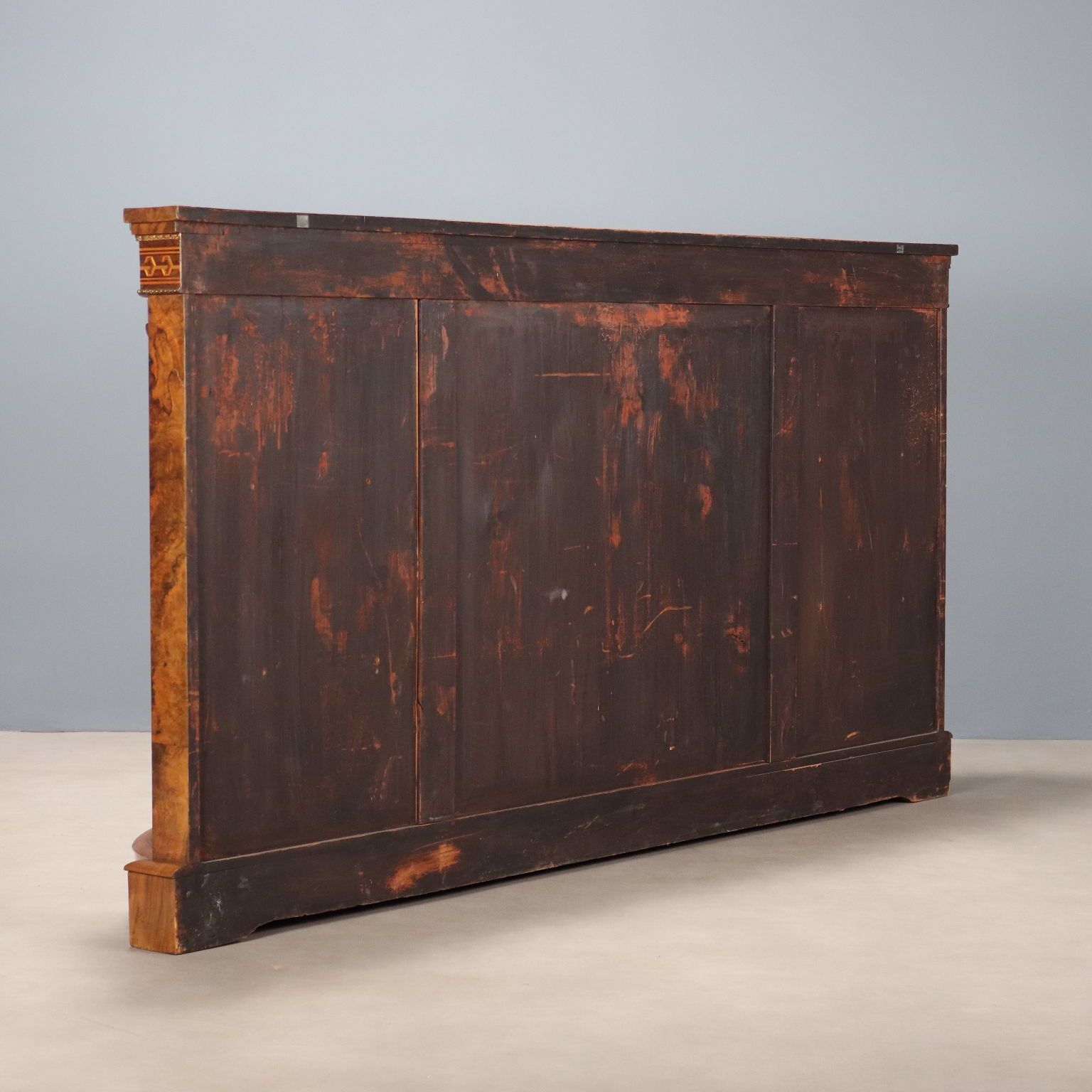 photo for sale Antique Cabinet Walnut Burl Inlays United Kingdom XIX Century