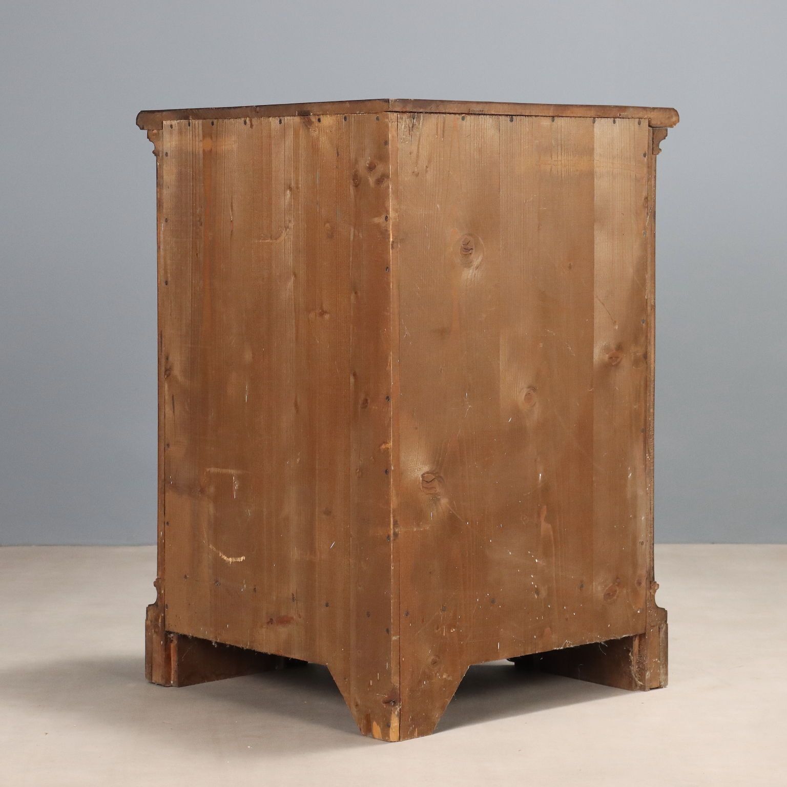 photo furniture Antique Corner Cabinet Baroque Style Walnut Mid XX Century