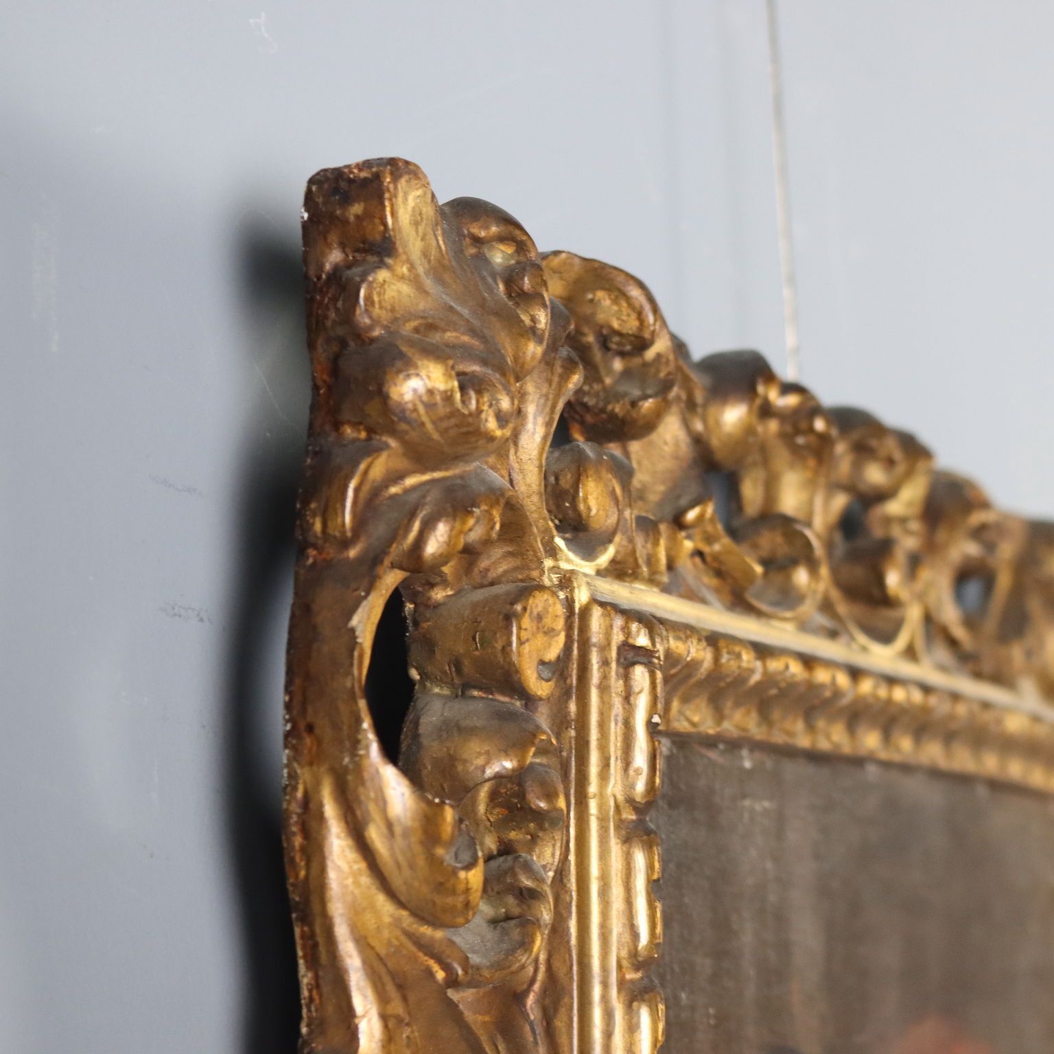 photo furniture Antique Painting School Of G. Francesco Cipper XVIII Century