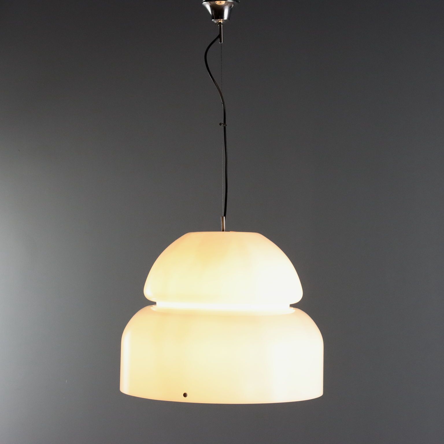 Vintage lamp methacrylaat design Italië jaren 1960 1970