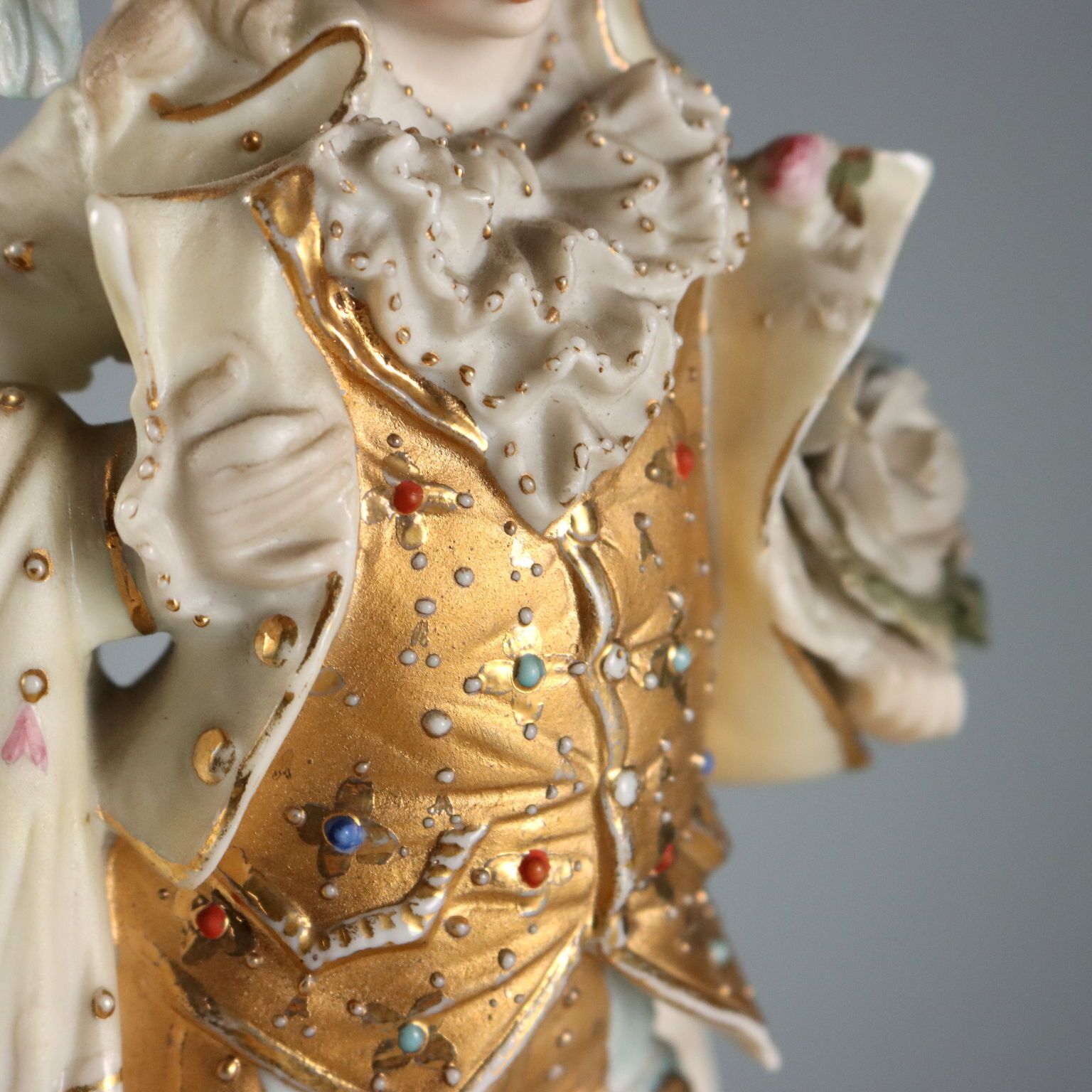 Antique Biscuit Porcelain Figurine France XIX Century photo 100.0