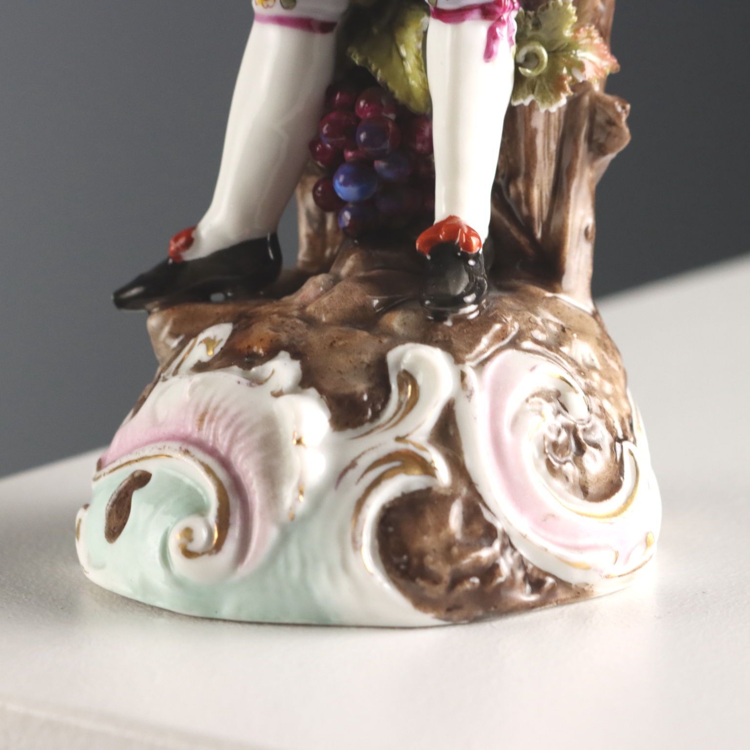 German Porcelain Figurine Volkstedter Manufactory Germany 1896 photo 150.0