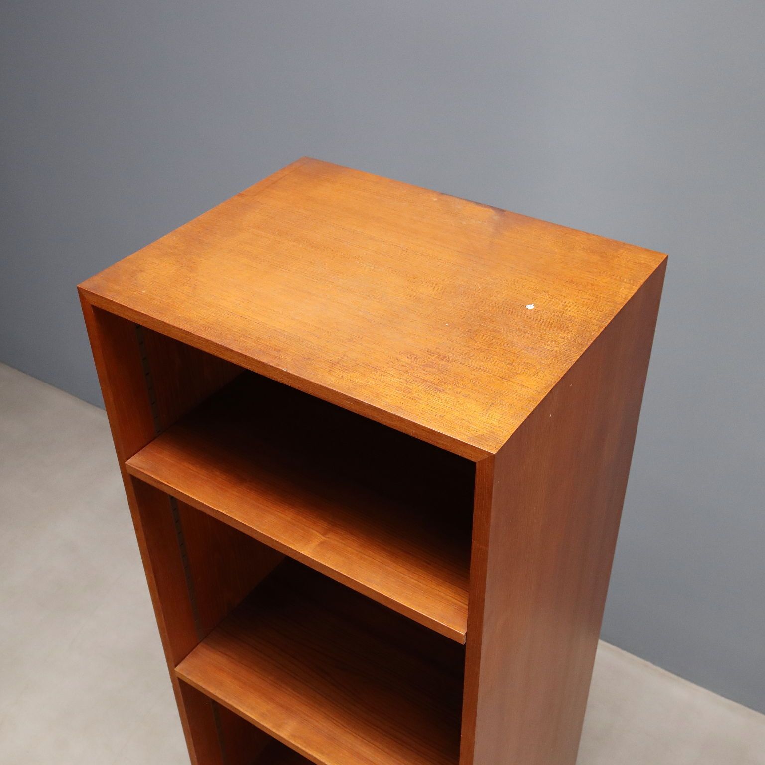 photo furniture Vintage Bookcase Zingg Lamprecht Teak Veneer Design 1960s