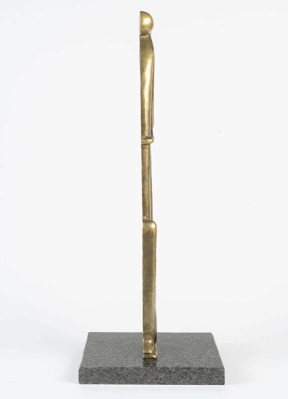 Patina Finished Bronze Sculpture With A Granite Base, Circa 1950, 20th Century. photo 3056.0