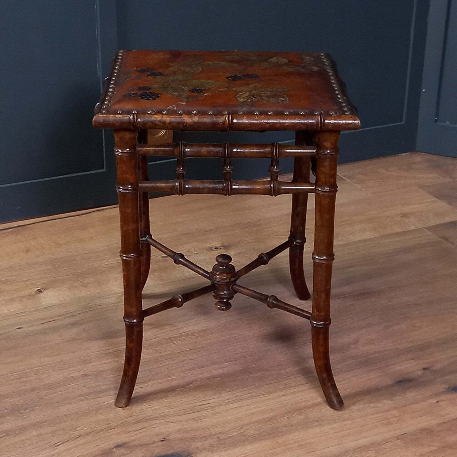 Art Nouveau Stool By George Hulbe