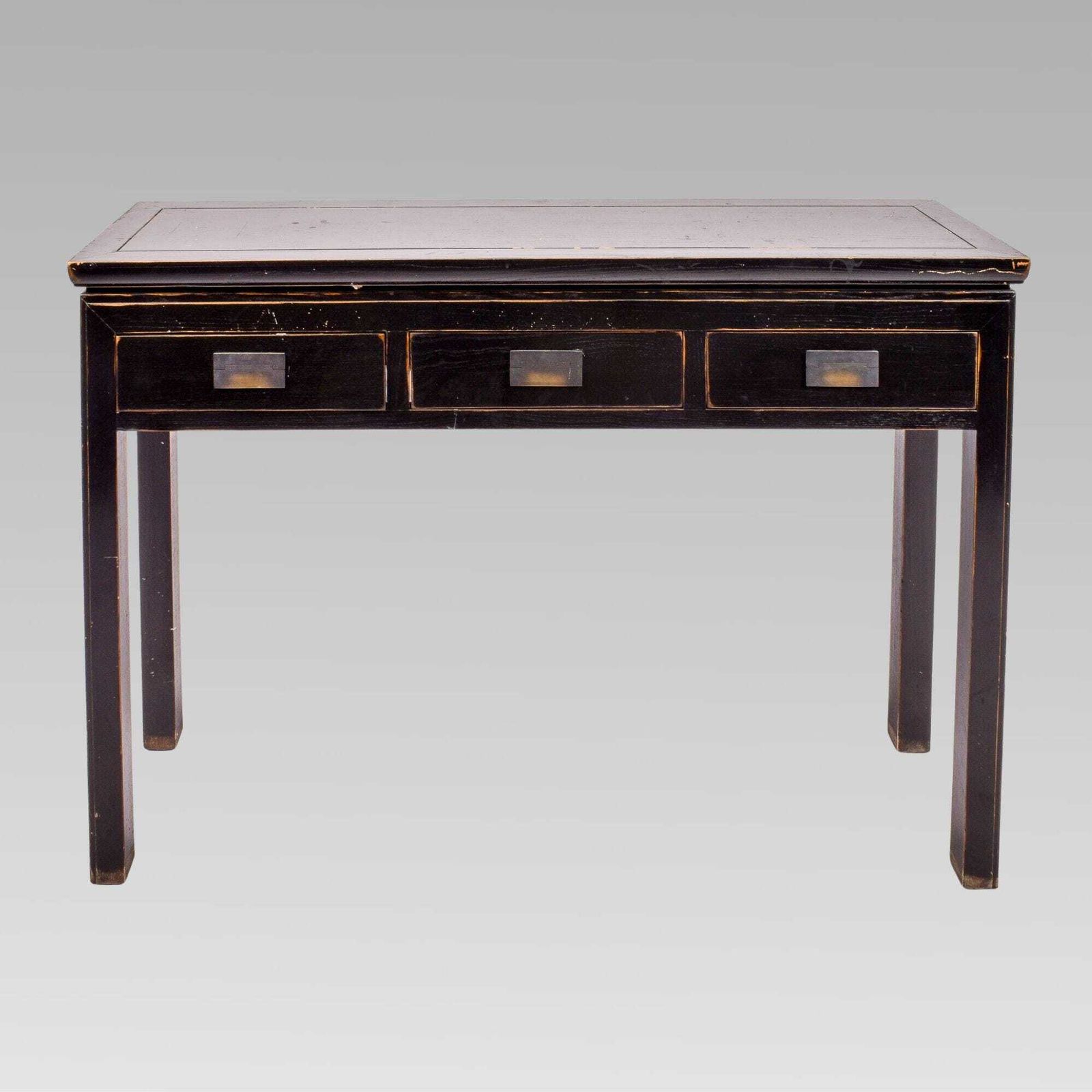 Original Quality Lombok Oriental Chinese Laquer Sideboard Hall Or Console Table