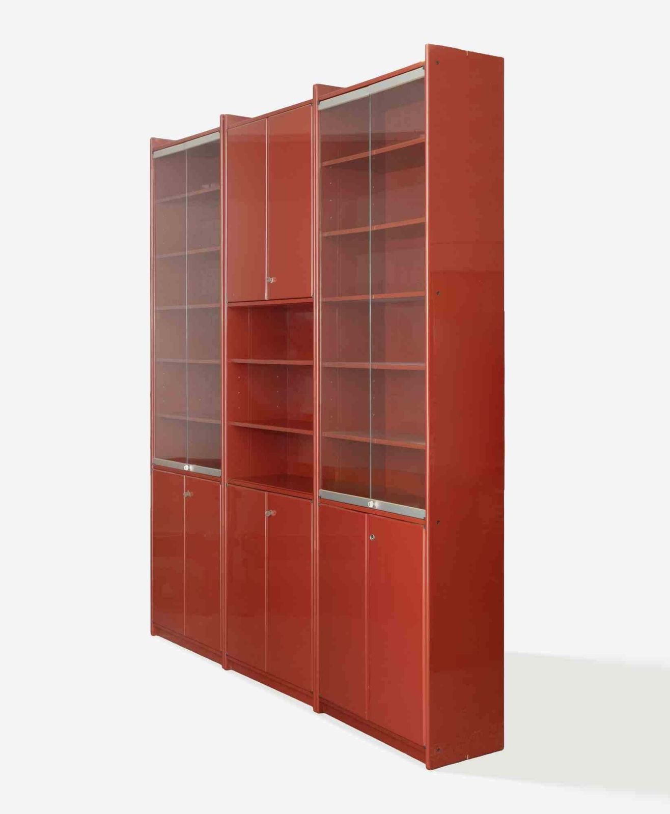 Vintage 4 Modules Olinto Bookshelf By Kazuhide Takahama, 1970s photo vintage