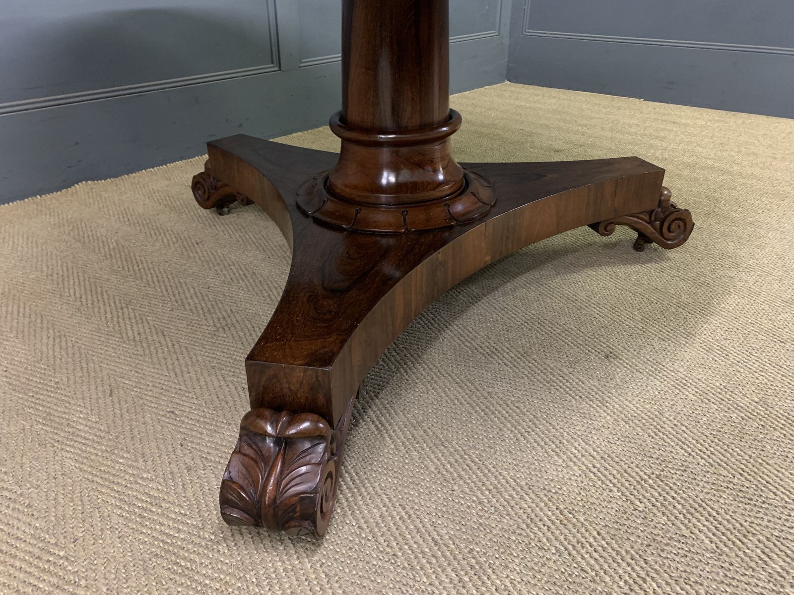 William IV Rosewood Loo Table photo buy