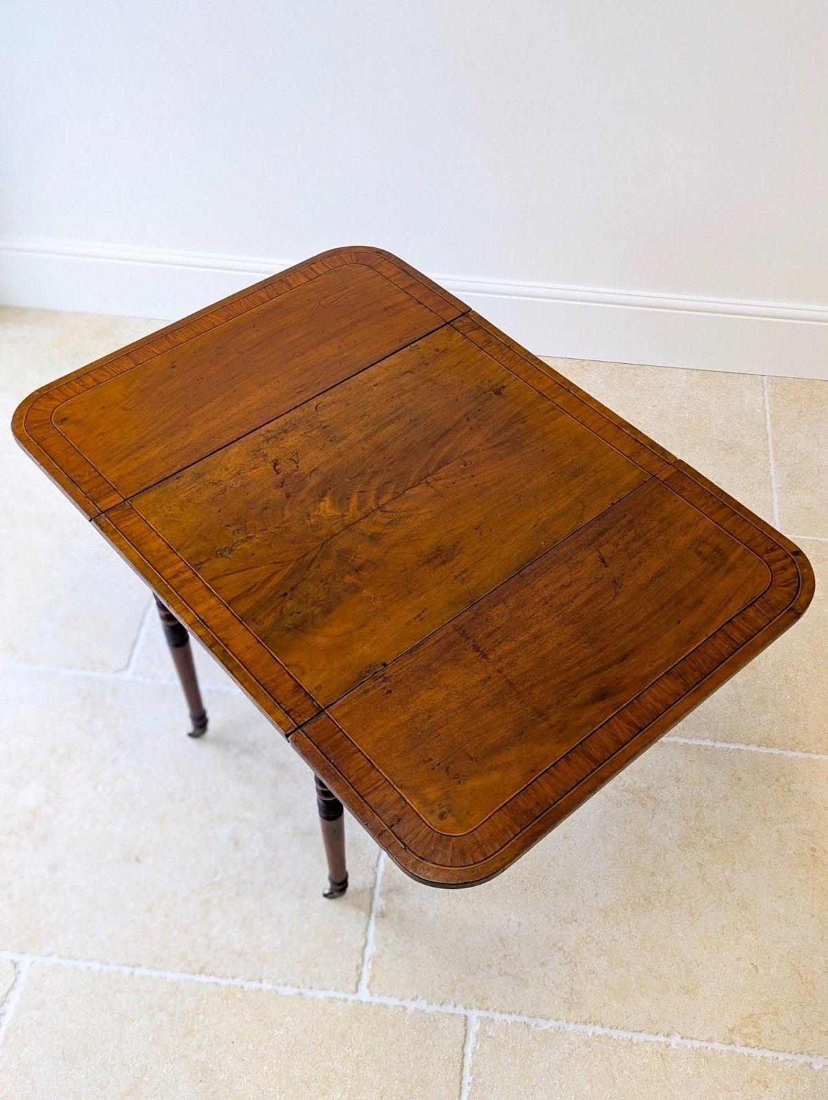 Antique Regency Mahogany Pembroke Table C.1820 photo for sale