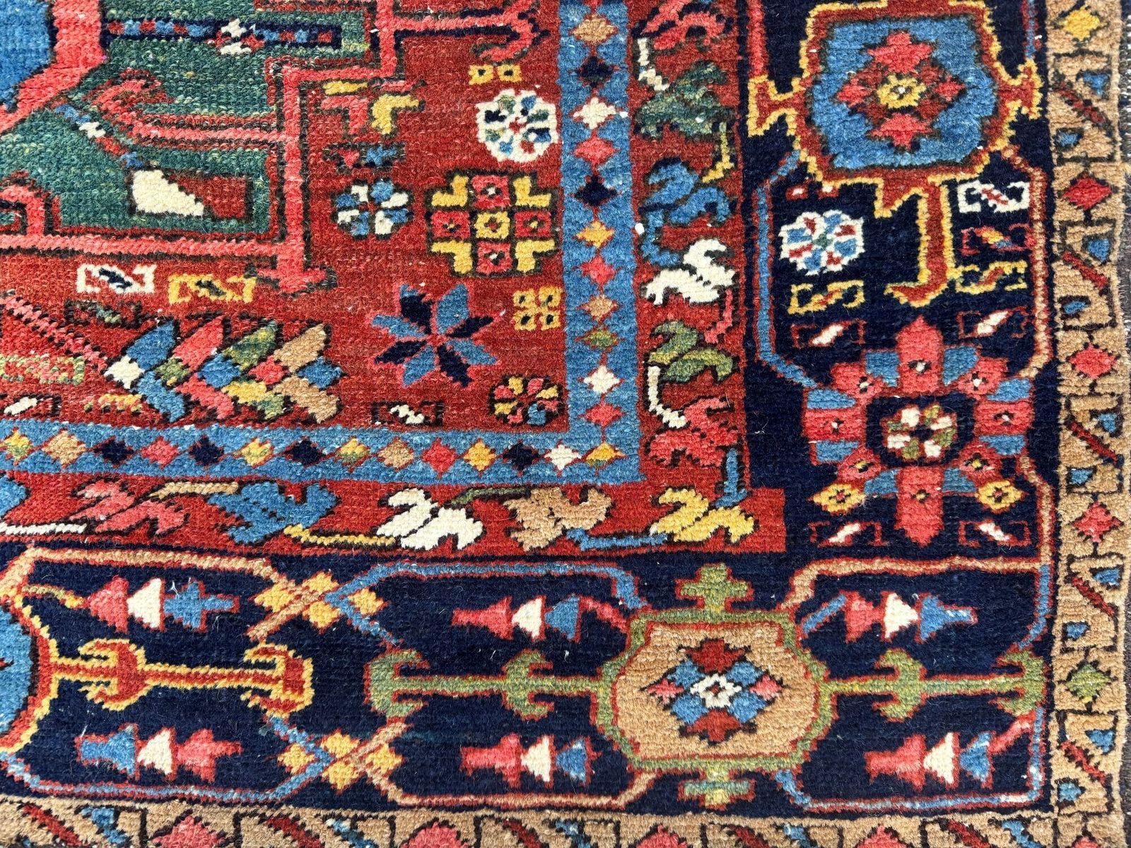 Antiek Heriz tapijt 1,81m x 1,44m photo buy
