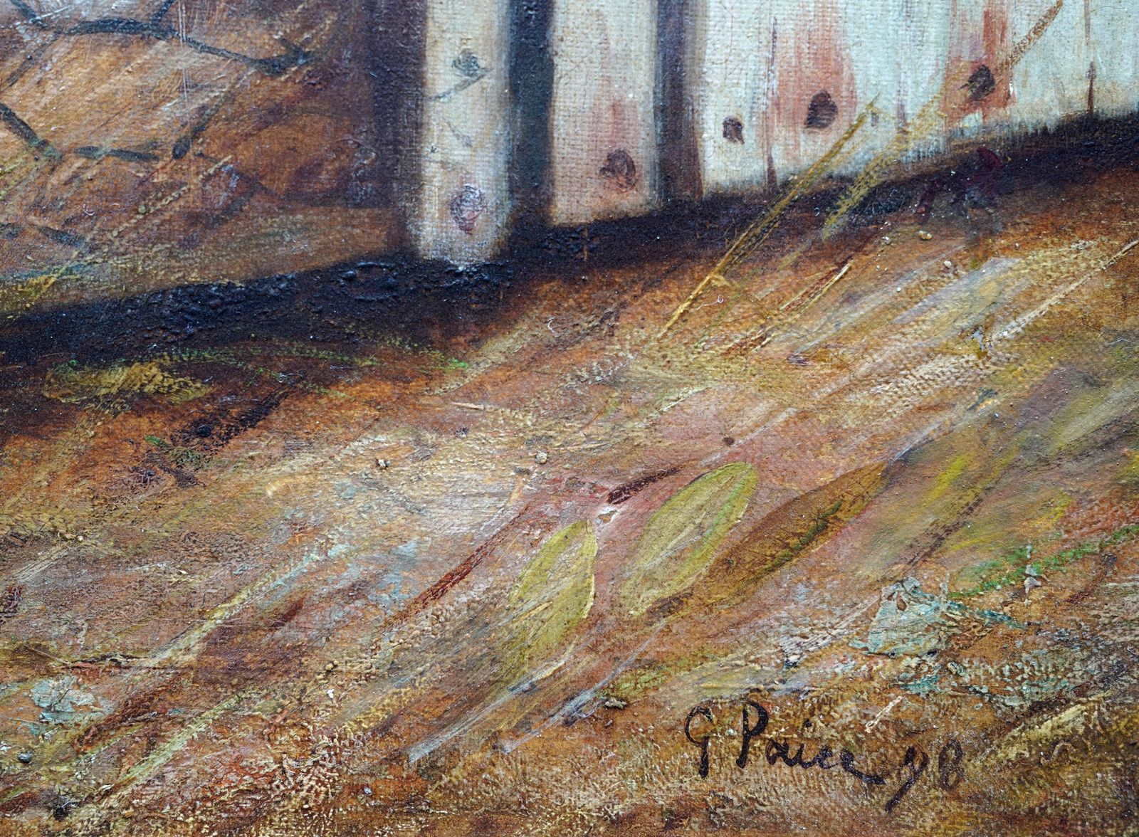 George Paice Portrait Of Dog And Rabbit Friends   British Animal Art Oil Painting Friendship 1898 photo buy