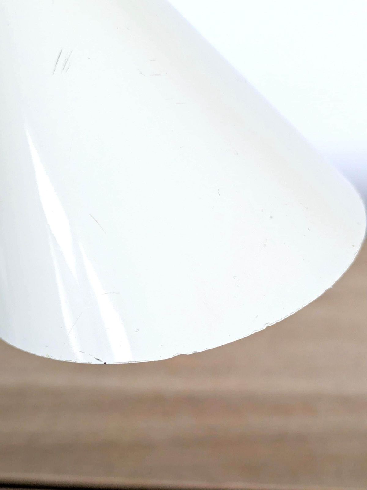 Verlichting Egoluce Twist Bureaulamp door Sandi Renko, Italië, jaren 1980, Crème Gooseneck Minimalistisch Design photo