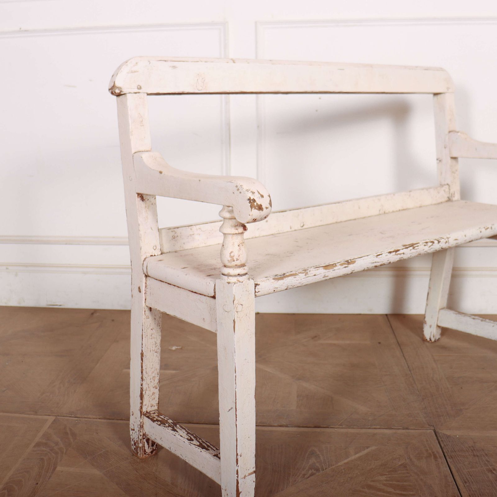 Scottish Original Painted Bench photo furniture