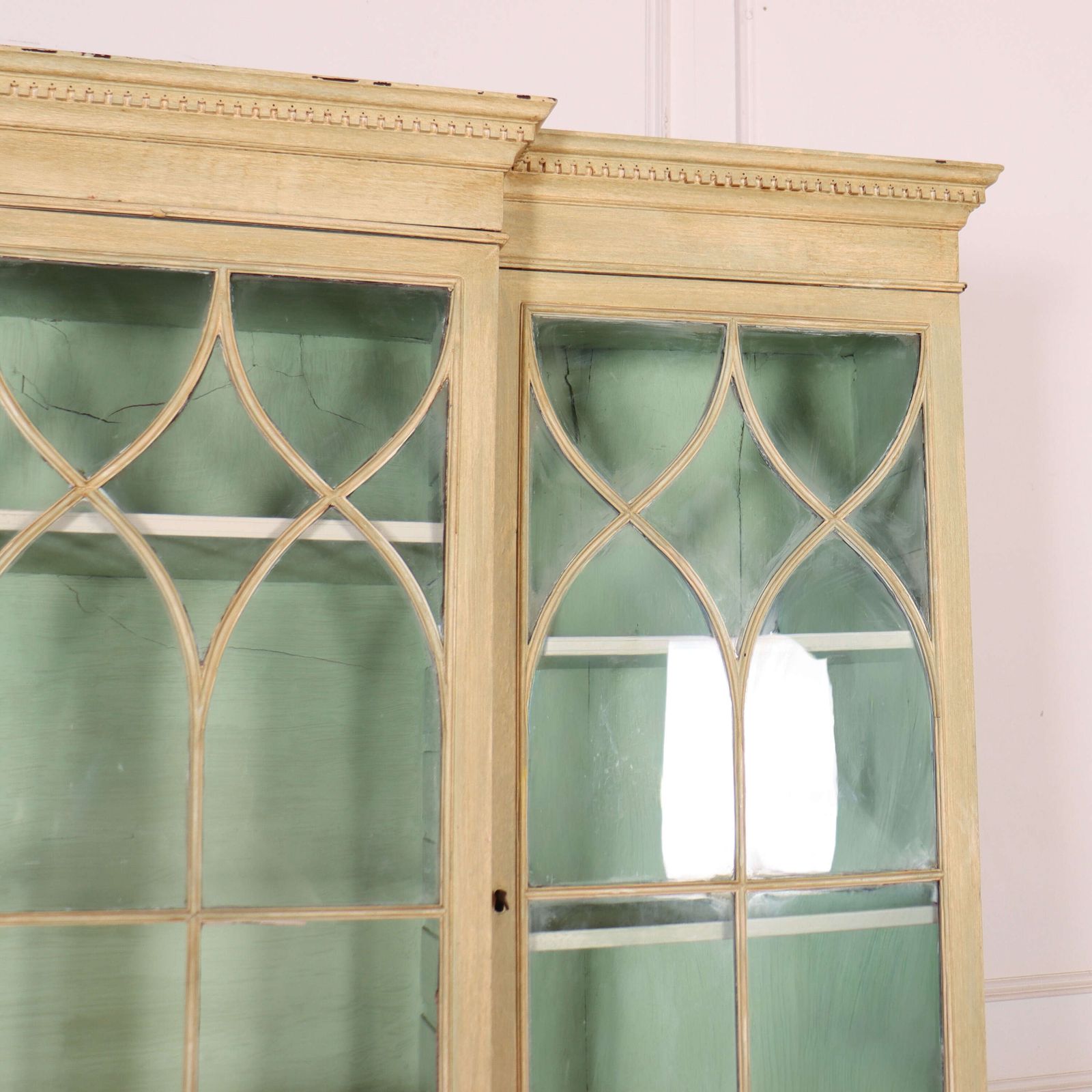 19th C Secretaire Bookcase, 1800s photo for sale